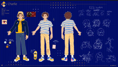 Character design sheet