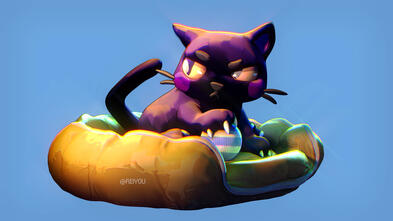 3D Cat